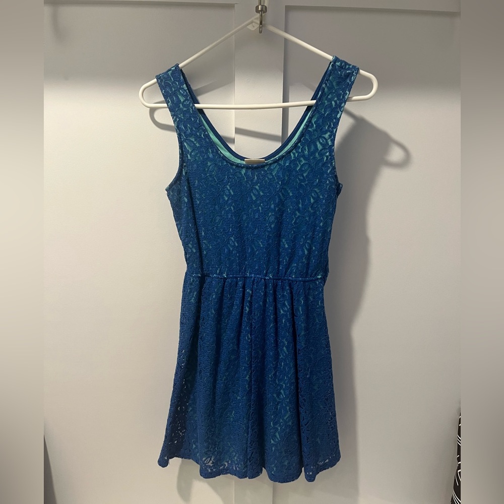 Blue Spring Dress Size Medium